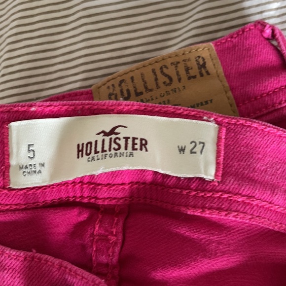 Hot pink Jean shorts - Picture 3 of 3